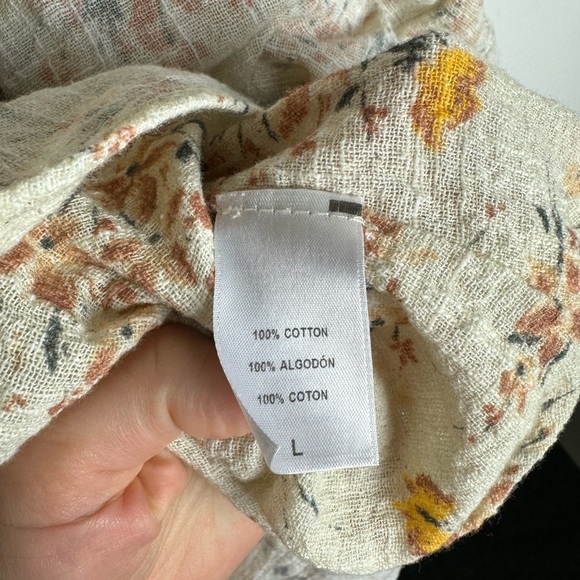 Rachel Pally Lana Keyhole Gauze Dress Large - Picture 9 of 10